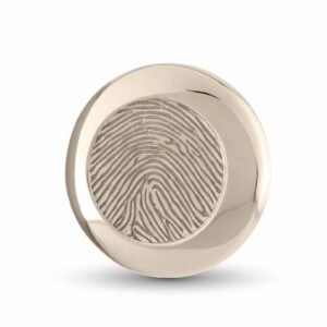 Assieraad hanger met vingerafdruk - Rondo