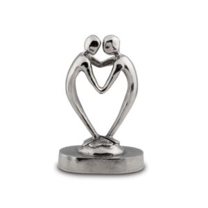 Tinnen asbeeld - Verbonden door ons hart