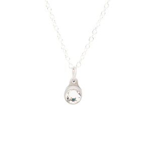 Tadblu - Birthstone hanger - Staal