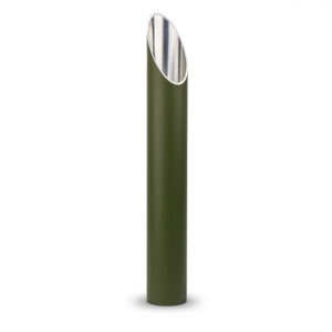 Aluminium urn - Aluminium urn tuinornament olijfgroen