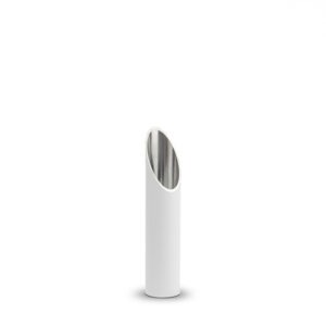 Aluminium urn - Aluminium kaarshouder wit