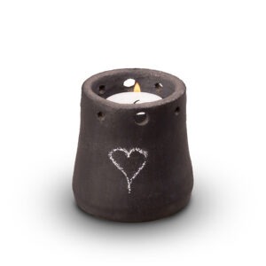 Keramische urn - Keramische kaarshouder My Feelings