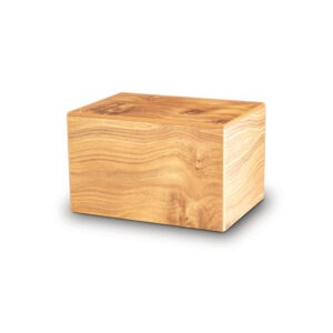 Houten urn - MDF urn bruin