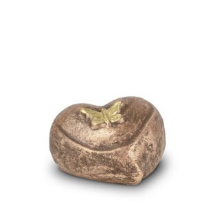 Keramische urn - Troost urn vlindersteen 2