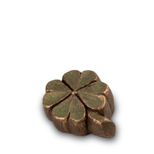 Keramische urn - Troost urn klaver